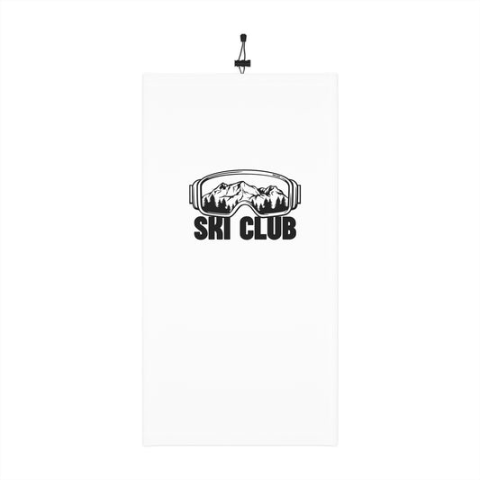 Ski Club Winter Neck Warmer with Drawstring