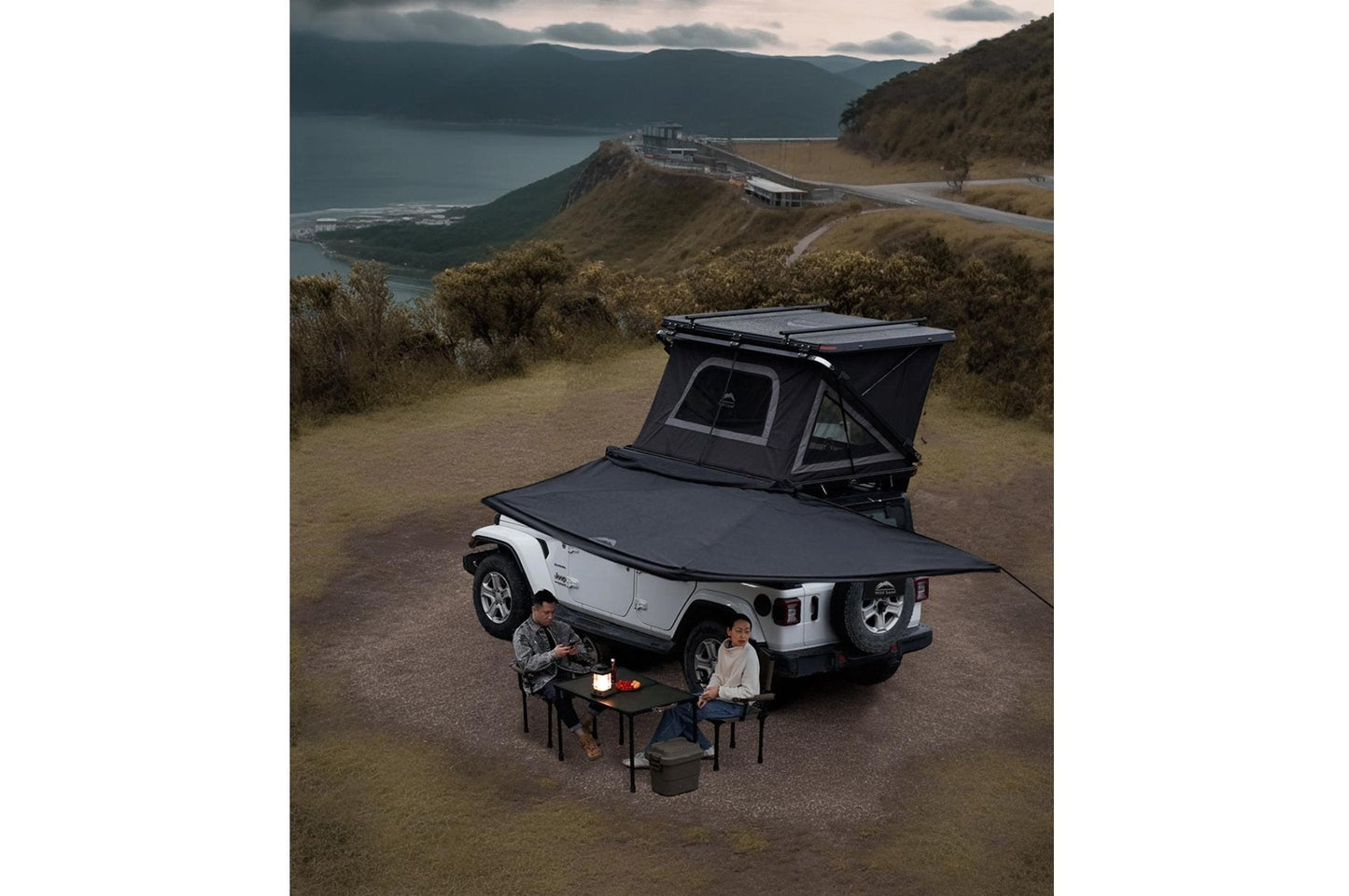 180° Car Awning Left-Side