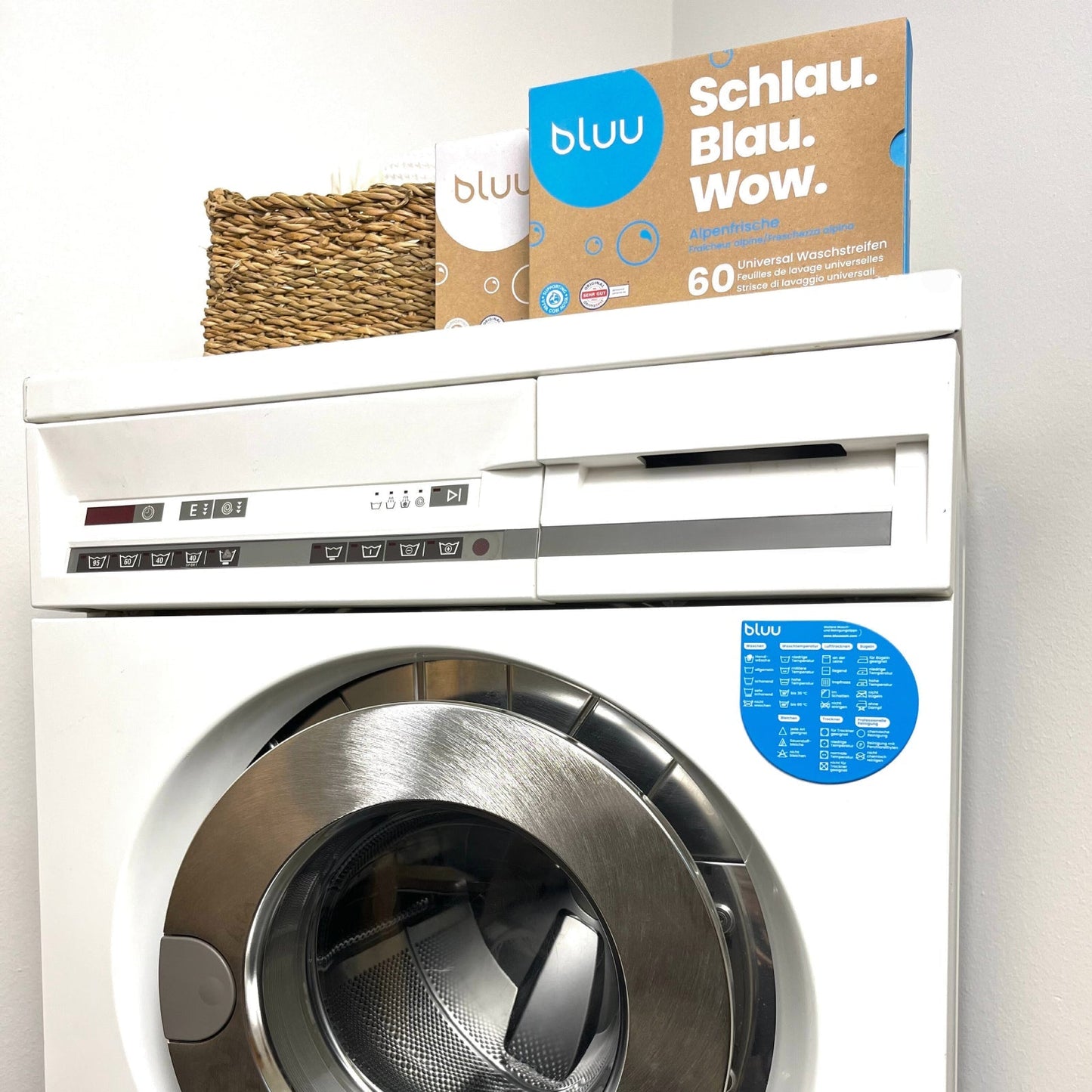 bluu Wash Guide – Magnet mit Waschsymbolen