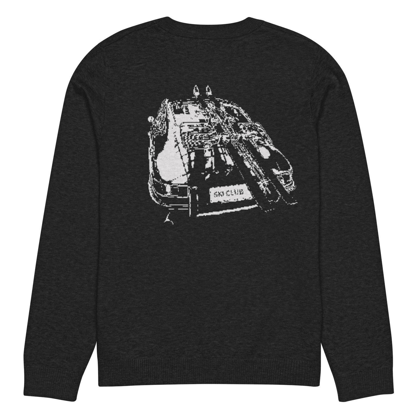 Porsche knitted sweater, Ski Club Black