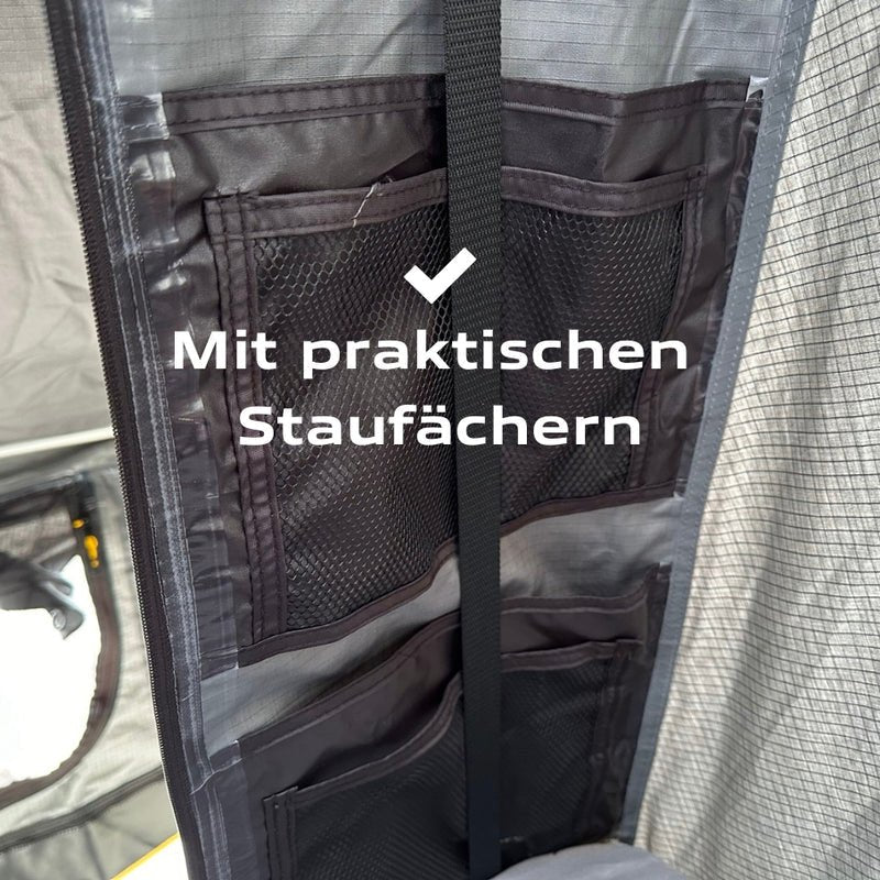 Dachzelt Elements Stone - 220cm mit Vorzelt