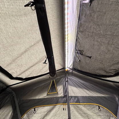 Dachzelt Elements Stone - 165cm mit Vorzelt